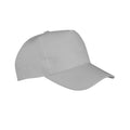 Dove Grey - Back - Result Boston 5 Panel Baseball Cap