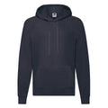 Deep Navy - Front - Fruit Of The Loom Unisex Adult Lightweight Hooded Sweatshirt