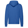 Royal Blue - Back - Fruit Of The Loom Unisex Adult Lightweight Hooded Sweatshirt