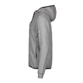 Heather Grey - Lifestyle - Tee Jays Mens Full Zip Athletic Hoodie