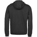 Black - Back - Tee Jays Mens Full Zip Athletic Hoodie