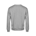 Heather Grey - Back - Tee Jays Mens Power Organic Heather Sweatshirt