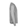 Heather Grey - Side - Tee Jays Mens Power Organic Heather Sweatshirt