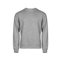 Heather Grey - Front - Tee Jays Mens Power Organic Heather Sweatshirt