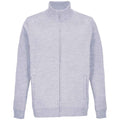 Grey - Front - SOLS Unisex Adult Cooper Marl Full Zip Jacket