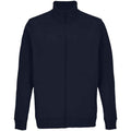 French Navy - Front - SOLS Unisex Adult Cooper Marl Full Zip Jacket