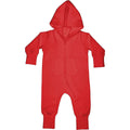 Red - Front - Babybugz Baby Plain Bodysuit