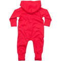 Red - Back - Babybugz Baby Plain Bodysuit