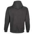 Charcoal Marl - Back - SOLS Unisex Adult Condor Marl Hoodie