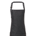 Black Denim - Back - Premier Unisex Adult Twill Full Apron