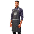 Black Denim - Back - Premier Unisex Adult Domain Full Apron