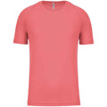 Sporty Coral - Front - Proact Mens Performance Short-Sleeved T-Shirt