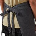 Black Denim - Back - Premier Unisex Adult Waist Apron