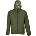 Deep Khaki - Front - NEOBLU Unisex Adult Andrea Waterproof Jacket