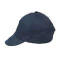 Navy - Side - Larkwood Childrens-Kids Baseball Cap