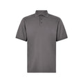 Charcoal - Front - Kustom Kit Mens Jersey Superwash 60C Regular Polo Shirt