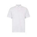 White - Front - Kustom Kit Mens Jersey Superwash 60C Regular Polo Shirt