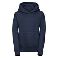 French Navy - Front - Jerzees Schoolgear Childrens-Kids Hoodie