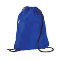 Bright Royal Blue - Front - Quadra Premium Drawstring Bag