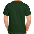 Forest Green - Back - Gildan Mens Heather Heavy T-Shirt