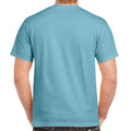 Sky Blue - Back - Gildan Mens Heather Heavy T-Shirt