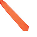 Orange - Back - Premier Unisex Adult Satin Tie