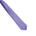 Purple - Back - Premier Unisex Adult Satin Tie