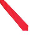 Strawberry Red - Back - Premier Unisex Adult Satin Tie