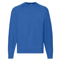 Royal Blue - Front - Fruit Of The Loom Mens Classic Raglan Sweatshirt