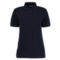 Navy - Front - Kustom Kit Womens-Ladies Klassic Pique Polo Shirt