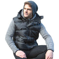 Black - Lifestyle - Result Core Unisex Adult Nova Padded Gilet