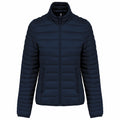 Navy - Front - Kariban Womens-Ladies Lightweight Padded Jacket