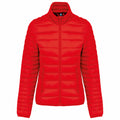 Red - Front - Kariban Womens-Ladies Lightweight Padded Jacket