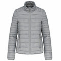 Silver Marl - Front - Kariban Womens-Ladies Lightweight Padded Jacket