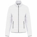 White - Front - Kariban Womens-Ladies Lightweight Padded Jacket