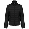 Black - Front - Kariban Womens-Ladies Lightweight Padded Jacket