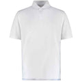 White - Front - Kustom Kit Mens Cooltex Plus Regular Polo Shirt