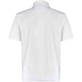 White - Back - Kustom Kit Mens Cooltex Plus Regular Polo Shirt