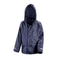 Navy - Front - Result Core Childrens-Kids Waterproof Over Jacket