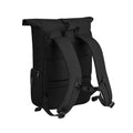 Black - Back - Quadra Q-tech Charge Roll Up Hiking Backpack