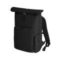Black - Front - Quadra Q-tech Charge Roll Up Hiking Backpack
