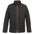 Black - Front - Brook Taverner Mens Padded Jacket