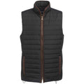 Black - Front - Brook Taverner Unisex Adult Tampa Gilet