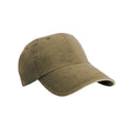 Olive - Front - Result Washed Baseball Cap