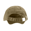 Olive - Back - Result Washed Baseball Cap