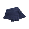 Navy - Front - Result Winter Essentials Tassel Polartherm Winter Scarf