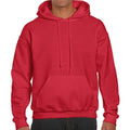 Red - Front - Gildan Mens DryBlend Hoodie