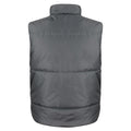 Dark Grey - Back - Result Unisex Adult Fleece Lined Body Warmer