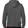 Dark Heather - Back - Gildan Mens Heavy Blend Full Zip Hoodie