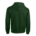 Forest Green - Back - Gildan Mens Heavy Blend Full Zip Hoodie